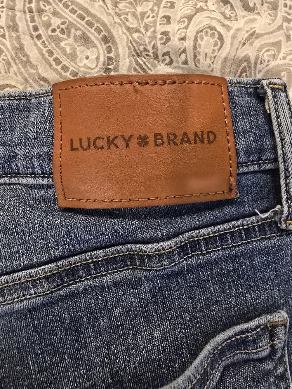 Lucky Brand Women's Blue Denim Jeans